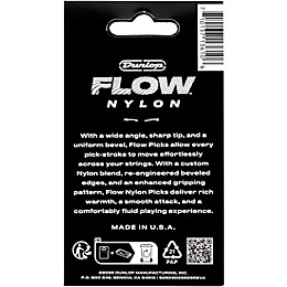 Dunlop Flow Nylon Guitar Picks .88 mm 12 Pack