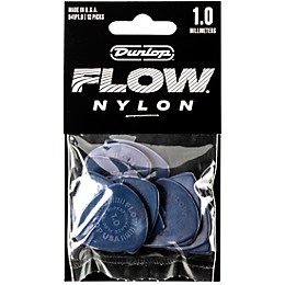 Dunlop Flow Nylon Guitar Picks 1.0 mm 12 Pack