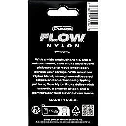 Dunlop Flow Nylon Guitar Picks 1.14 mm 12 Pack