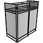Odyssey DJBOOTH40 Folding DJ Booth with Scrim Kit and Carrying Bag Black