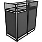 Odyssey DJBOOTH40 Folding DJ Booth with Scrim Kit and Carrying Bag Black