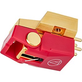 Audio-Technica AT-VM740xML VMx Microlinear Phono Cartridge Red/Gold