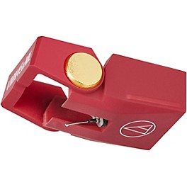 Audio-Technica AT-VMN40xML VMx Replacement Microlinear Stylus Red/Gold