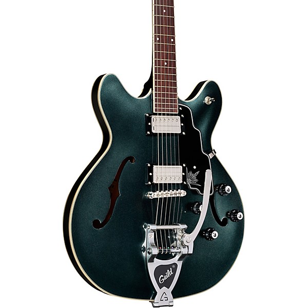 Guild Starfire I DC Hot Rod Semi-Hollow Electric Guitar - Kingswood Green