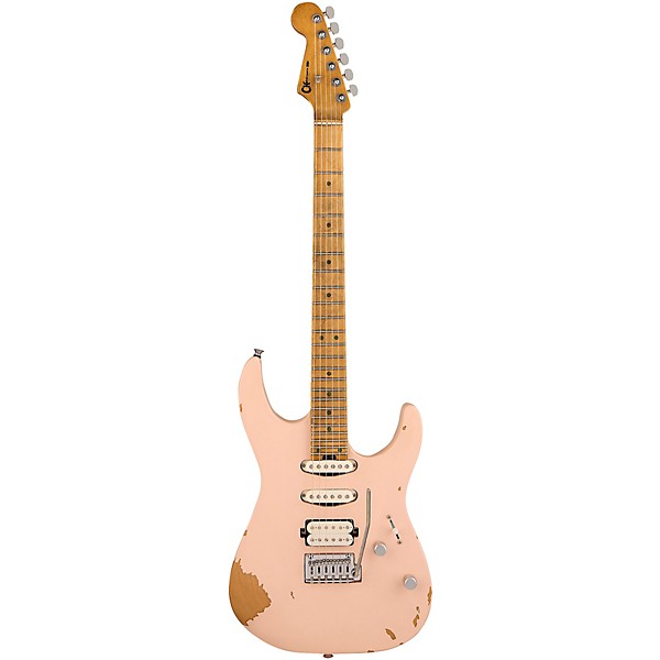 Charvel Rick Graham Signature Pro-Mod DK24 2PT CM Electric Guitar Worn Shell Pink