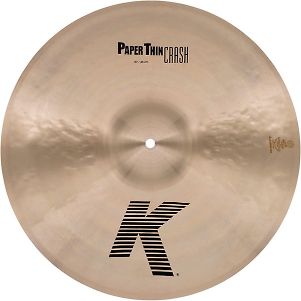 Zildjian K Paper Thin Crash Pack