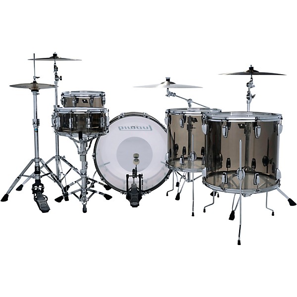 Ludwig Ludwig Vistalite 4-Piece Zep Shell Pack With 26" Bass Drum Bronze