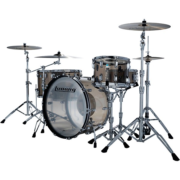 Ludwig Ludwig Vistalite 4-Piece Zep Shell Pack With 26" Bass Drum Bronze