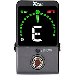 Xvive 5.8GHz Wireless guitar pedal system Black