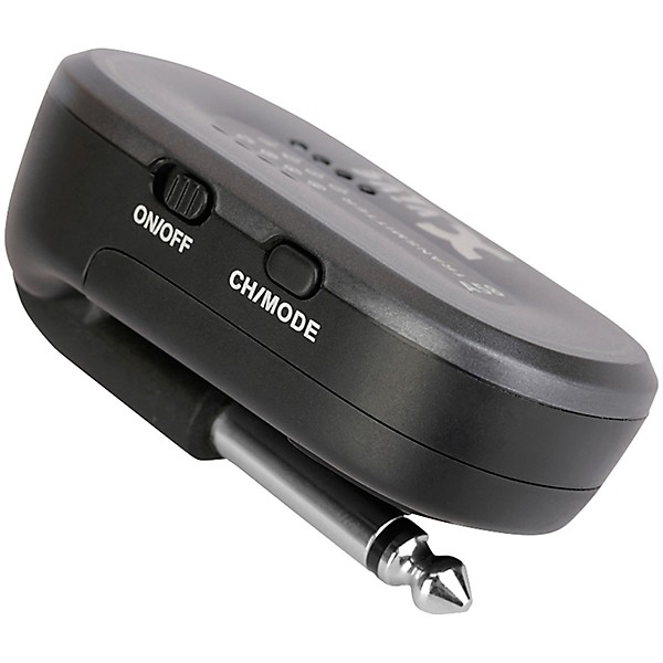 Xvive 5.8GHz Wireless guitar pedal system Black