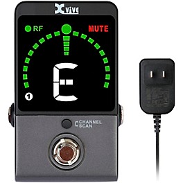 Xvive 5.8GHz wireless guitar pedal receiver Black