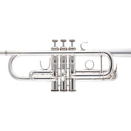 Bach C190SL229F Stradivarius Series New York Inpired Professional C Trumpet Silver plated