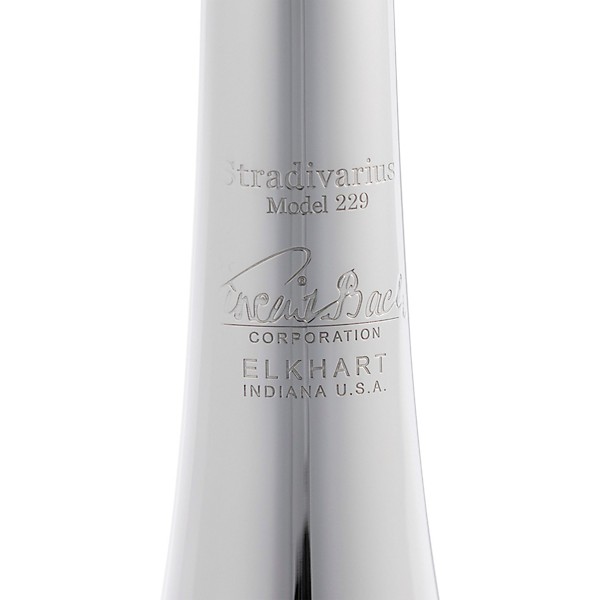 Bach C190SL229F Stradivarius Series New York Inpired Professional C Trumpet Silver plated