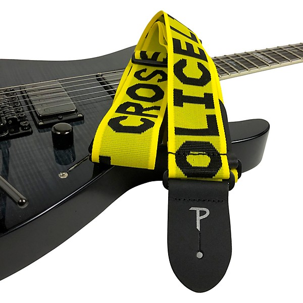 Perri's Nylon Police Line Do Not Cross Guitar Strap