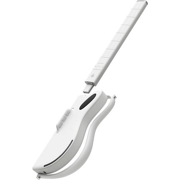 LAVA MUSIC LAVA GENIE Stringless Smart Guitar With Custom Travel Case White