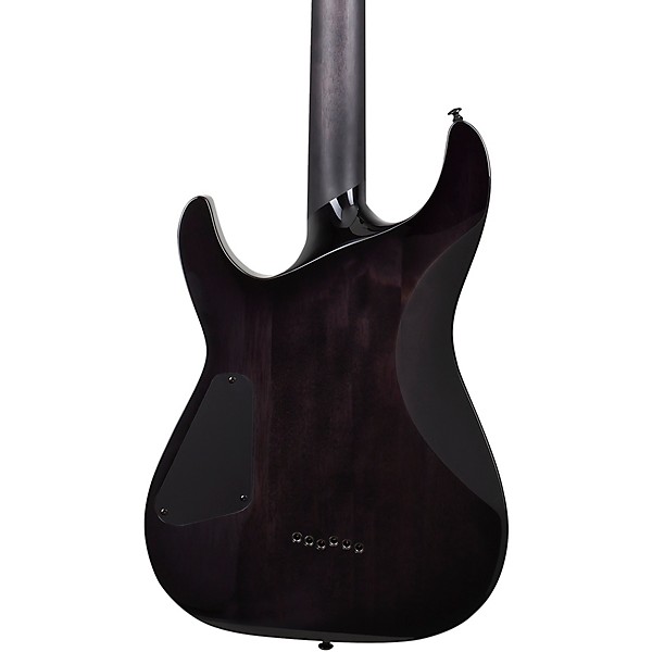Schecter Guitar Research C-1 Electro-Resin Electric Guitar - Natural with Black Burst