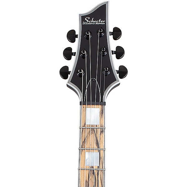 Schecter Guitar Research C-1 Electro-Resin Electric Guitar - Natural with Black Burst