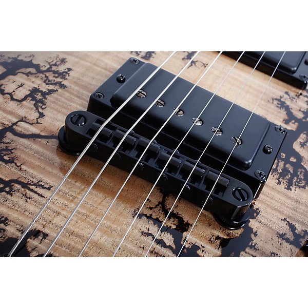 Schecter Guitar Research C-1 Electro-Resin Electric Guitar - Natural with Black Burst