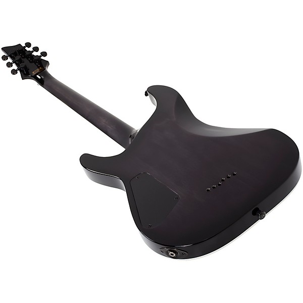 Schecter Guitar Research C-1 Electro-Resin Electric Guitar - Natural with Black Burst