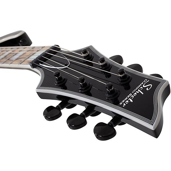 Schecter Guitar Research C-1 Electro-Resin Electric Guitar - Natural with Black Burst