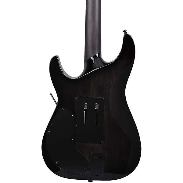 Schecter Guitar Research C-1 FR-S Electro-Resin Electric Guitar - Natural with Black Burst