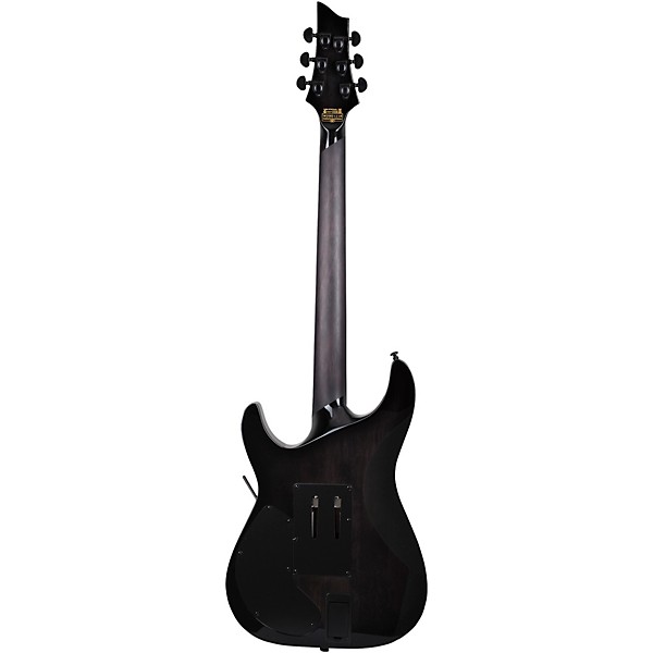 Schecter Guitar Research C-1 FR-S Electro-Resin Electric Guitar - Natural with Black Burst