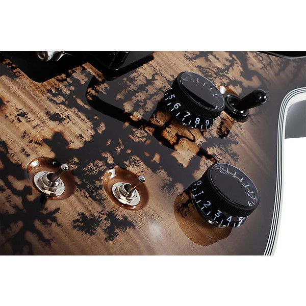 Schecter Guitar Research C-1 FR-S Electro-Resin Electric Guitar - Natural with Black Burst