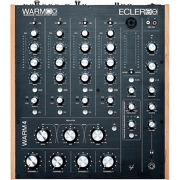 Ecler WARM4 4-Channel Analog Rotary Mixer
