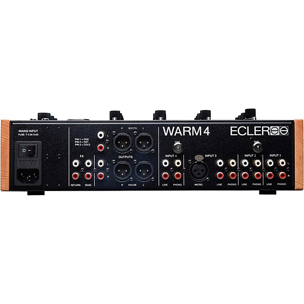 Ecler WARM4 4-Channel Analog Rotary Mixer