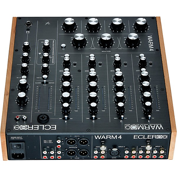 ECLER WARM4 4chロータリーミキサー Ecler WARM4 4-Channel Analog Rotary Mixer | Guitar Center