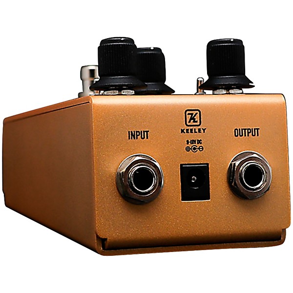 Keeley Manis Overdrive Effects Pedal Black Gold