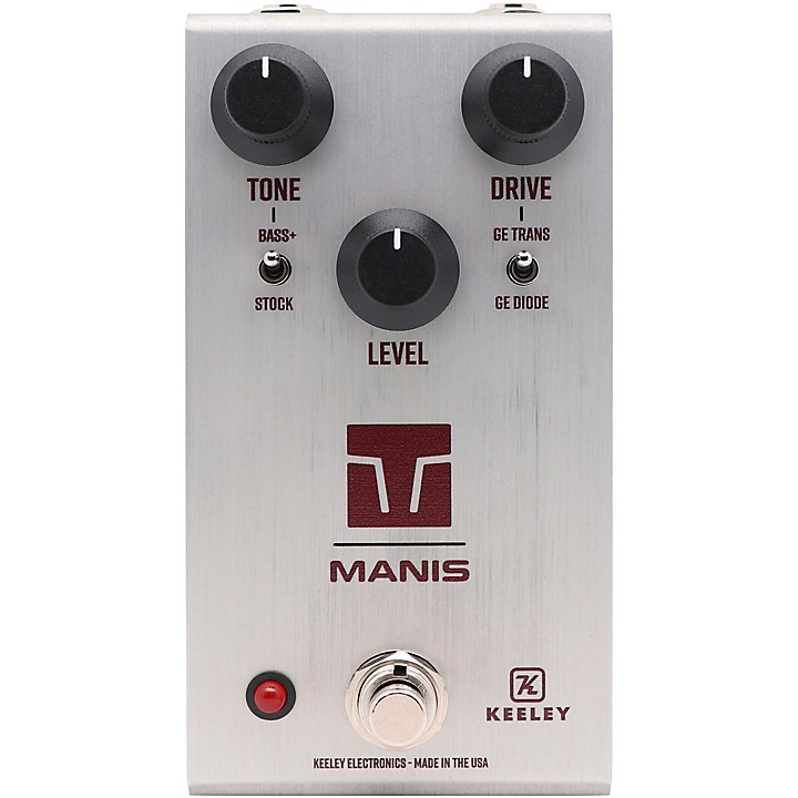 Keeley Manis Overdrive Effects Pedal Silver | Guitar Center