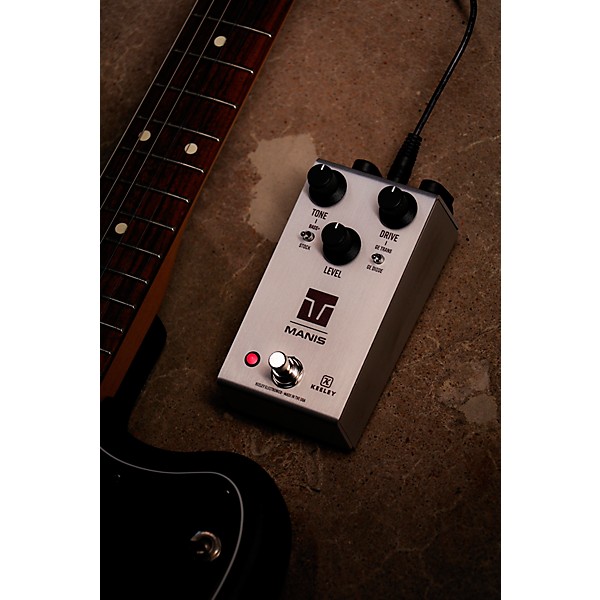 Keeley Manis Overdrive Effects Pedal Silver