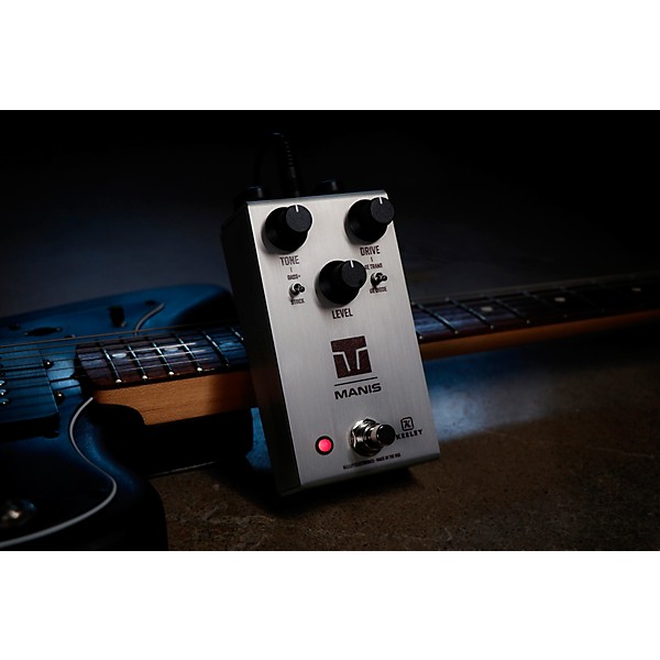 Keeley Manis Overdrive Effects Pedal Silver