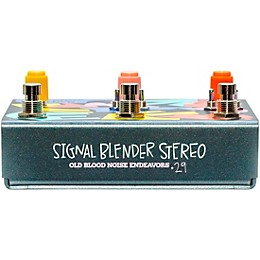 Old Blood Noise Endeavors Signal Blender Stereo switching effects pedal Black