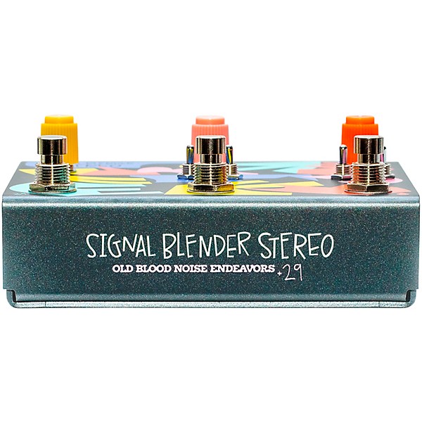 Old Blood Noise Endeavors Signal Blender Stereo switching effects pedal Black