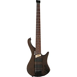 Ibanez EHB605 5-String Electric Bass Guitar Walnut Flat