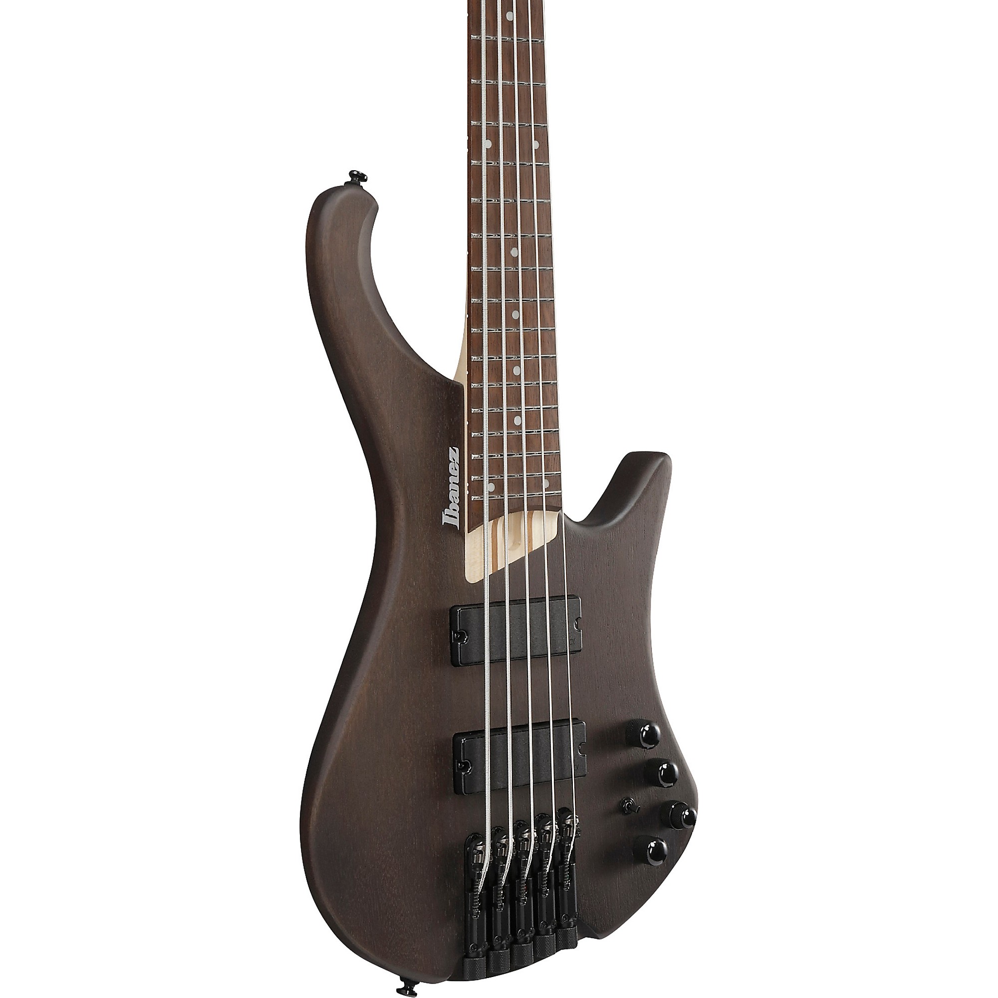 Ibanez EHB605 5-String Electric Bass Guitar Walnut Flat | Guitar