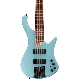 Ibanez EHB605 5-String Electric Bass Guitar Purist Blue Matte
