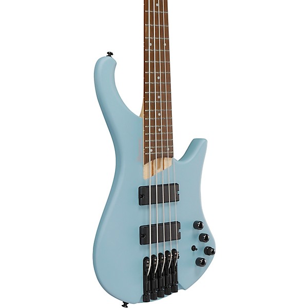 Ibanez EHB605 5-String Electric Bass Guitar Purist Blue Matte