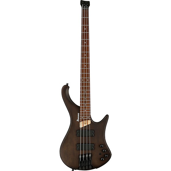 Ibanez EHB600 4-String Electric Bass Guitar Walnut Flat