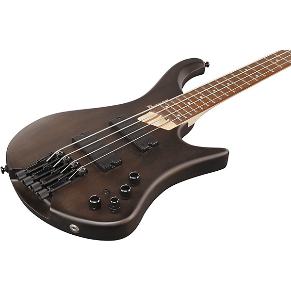 Ibanez EHB600 4-String Electric Bass Guitar Walnut Flat