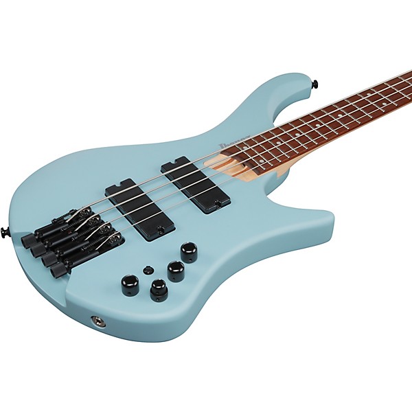 Ibanez EHB600 4-String Electric Bass Guitar Purist Blue Matte
