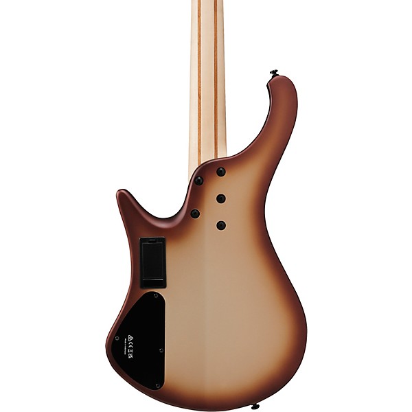 Ibanez EHB600 4-String Electric Bass Guitar Charred Champagne Burst Matte