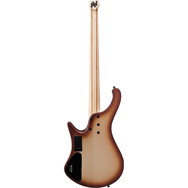 Ibanez EHB600 4-String Electric Bass Guitar Charred Champagne Burst Matte