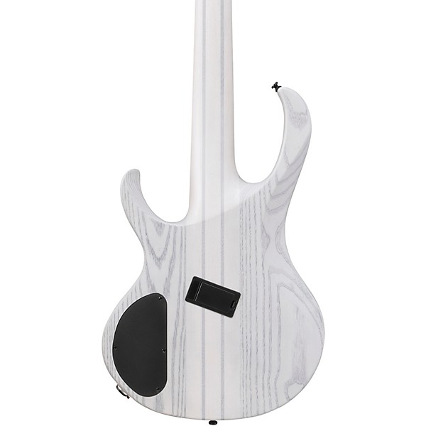 Ibanez BTB865MS 5-String Multi Scale Electric Bass Guitar Transparent White Flat