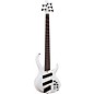Ibanez BTB865MS 5-String Multi Scale Electric Bass Guitar Transparent White Flat