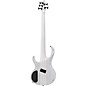 Ibanez BTB865MS 5-String Multi Scale Electric Bass Guitar Transparent White Flat