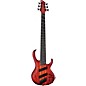 Ibanez BTB866MS 6-String Multi Scale Electric Bass Guitar Brown Topaz Burst Flat