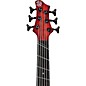 Ibanez BTB866MS 6-String Multi Scale Electric Bass Guitar Brown Topaz Burst Flat